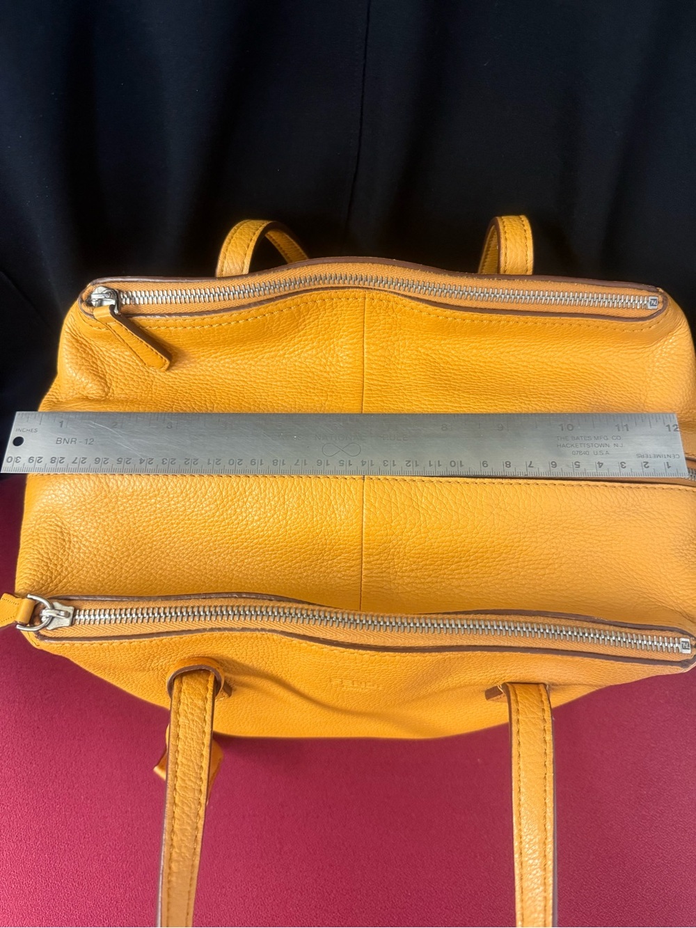 Authentic Fendi Leather Handbag - Picture 2 of 14